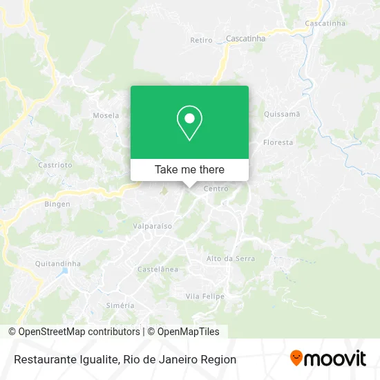 Restaurante Igualite map