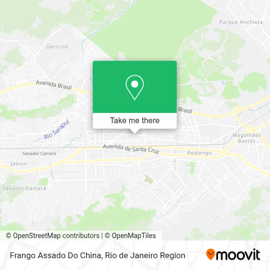 Frango Assado Do China map