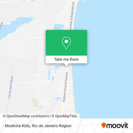 Modinha Kids map
