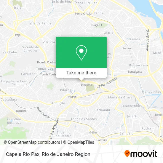 Capela Rio Pax map