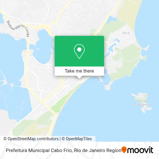 Prefeitura Municipal Cabo Frio map
