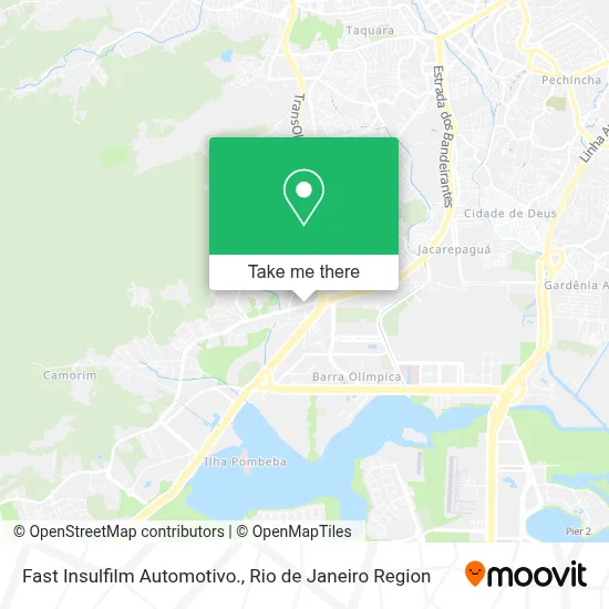 Fast Insulfilm Automotivo. map