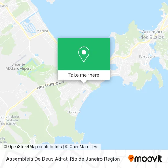 Assembleia De Deus Adfat map
