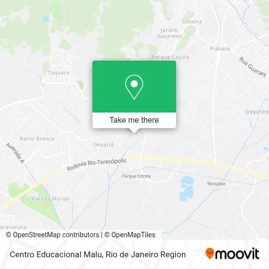 Centro Educacional Malu map