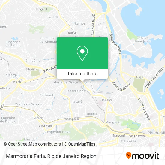Marmoraria Faria map