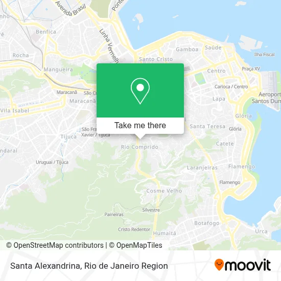 Santa Alexandrina map
