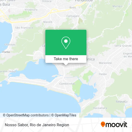Nosso Sabor map