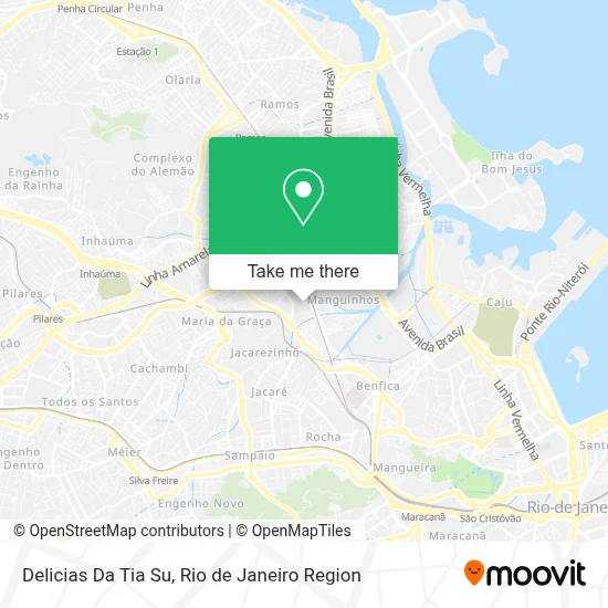 Delicias Da Tia Su map
