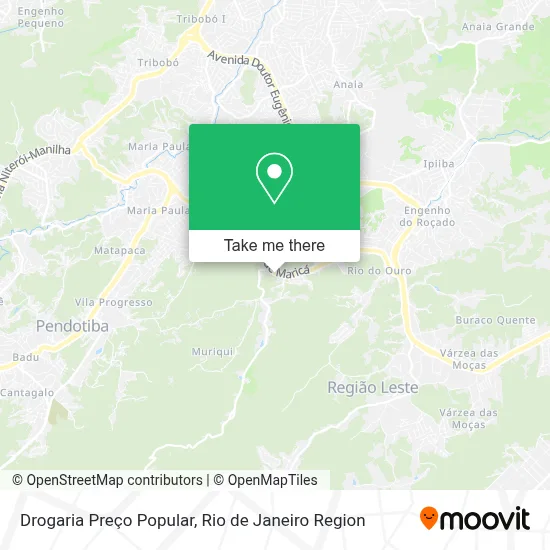 Drogaria Preço Popular map