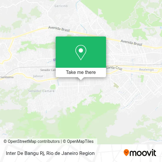 Inter De Bangu Rj map