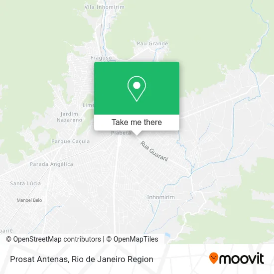 Prosat Antenas map