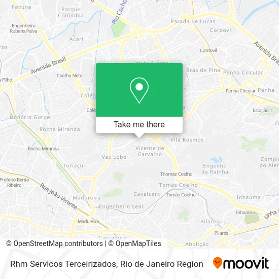 Rhm Servicos Terceirizados map