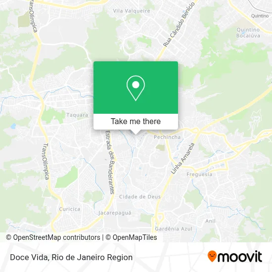 Doce Vida map