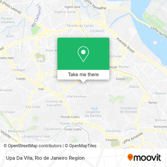Upa Da Vila map