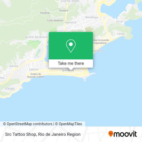 Src Tattoo Shop map
