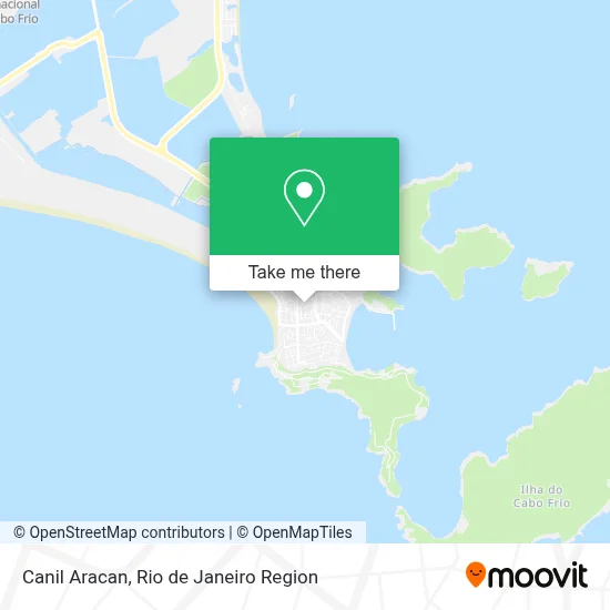 Canil Aracan map
