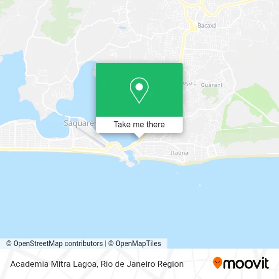 Academia Mitra Lagoa map