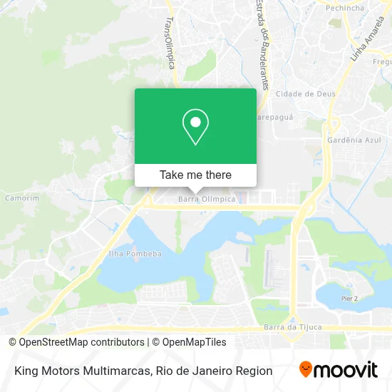 King Motors Multimarcas map