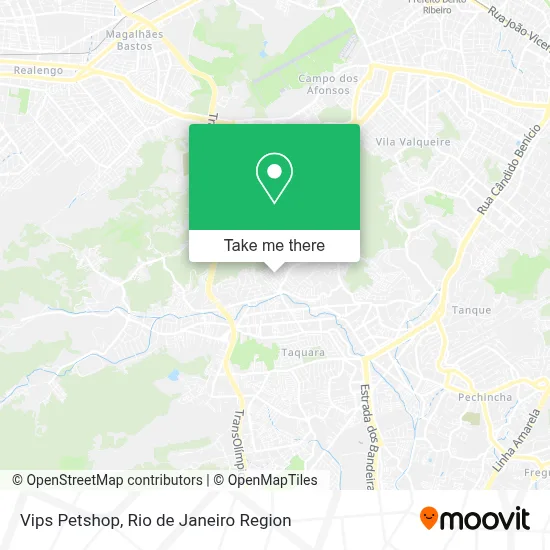 Vips Petshop map