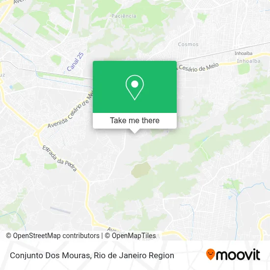 Conjunto Dos Mouras map