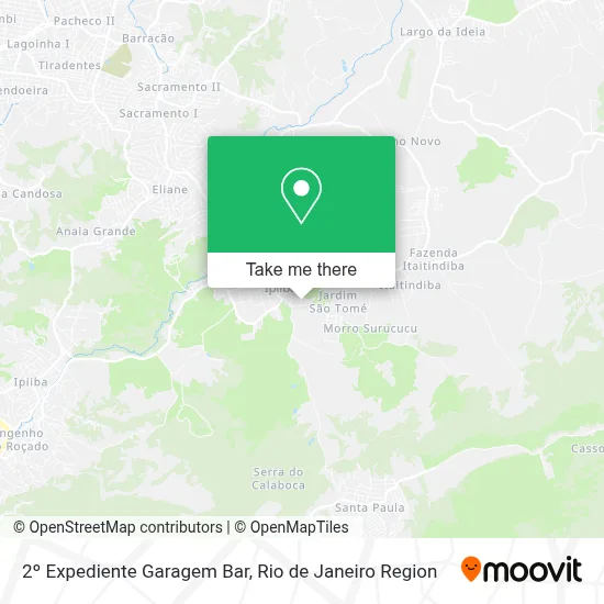 2º Expediente Garagem Bar map