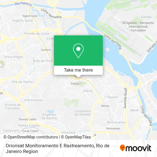 Orionsat Monitoramento E Rastreamento map