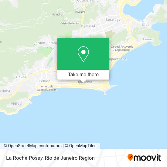 La Roche-Posay map