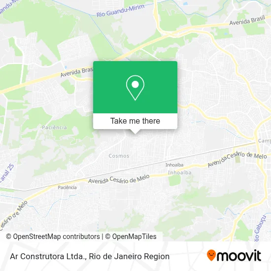 Ar Construtora Ltda. map