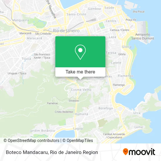 Boteco Mandacaru map