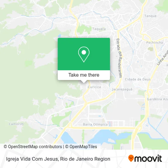 Igreja Vida Com Jesus map