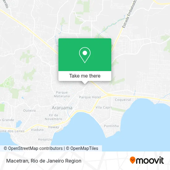 Macetran map