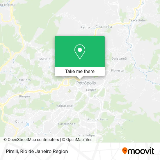 Pirelli map