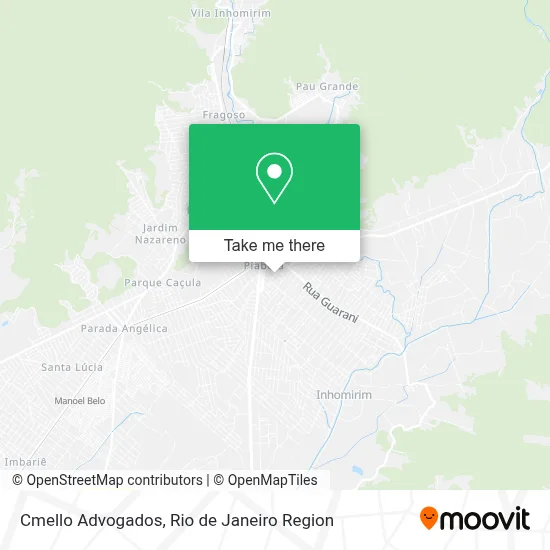 Cmello Advogados map
