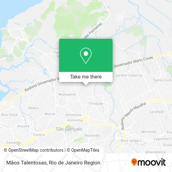 Mãos Talentosas map