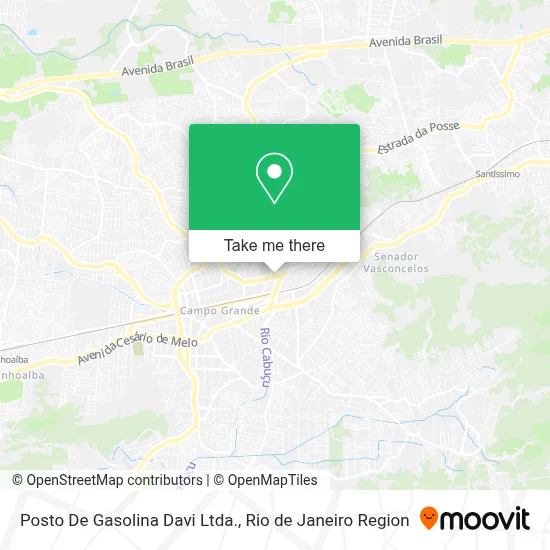 Posto De Gasolina Davi Ltda. map