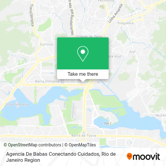 Agencia De Babas Conectando Cuidados map