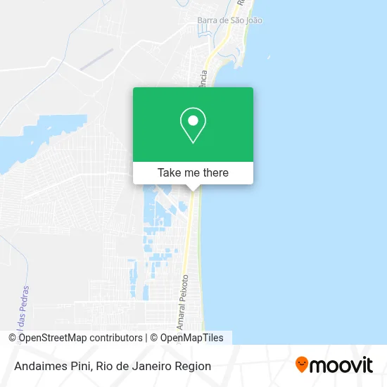Andaimes Pini map
