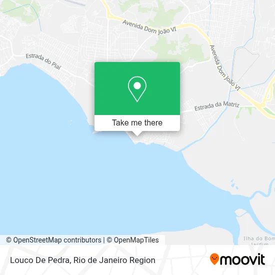 Louco De Pedra map