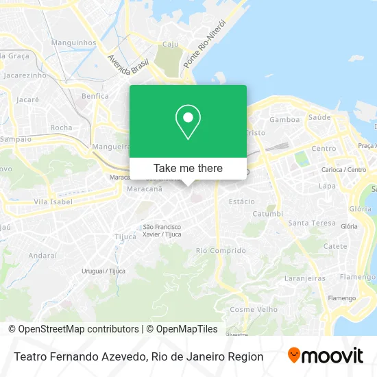 Teatro Fernando Azevedo map