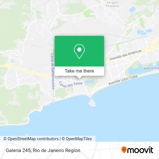 Galeria 245 map