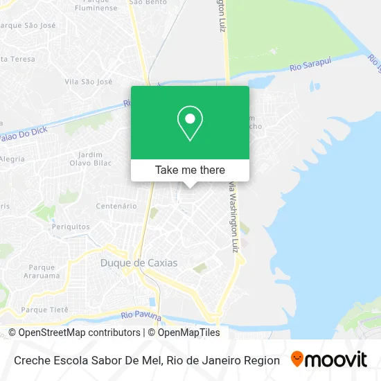 Creche Escola Sabor De Mel map