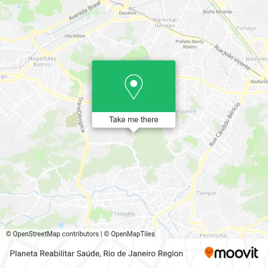 Planeta Reabilitar Saúde map