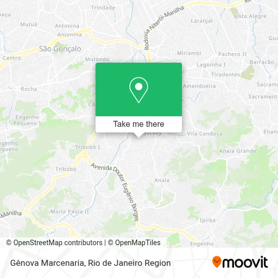 Gênova Marcenaria map