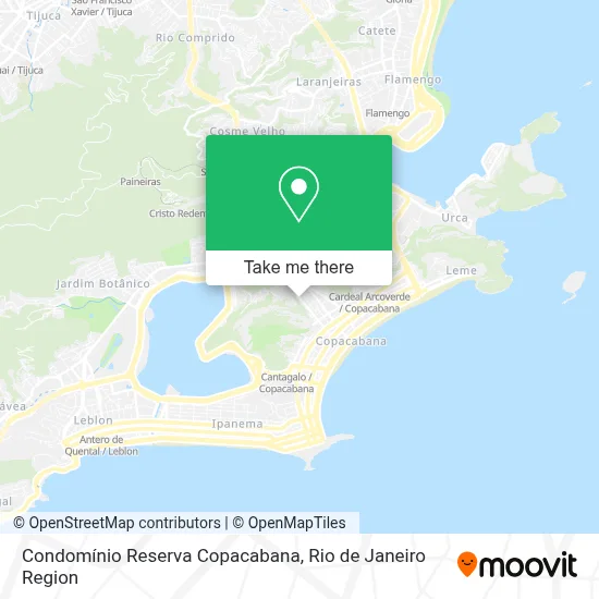 Condomínio Reserva Copacabana map