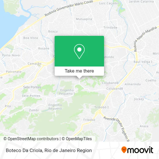 Boteco Da Criola map