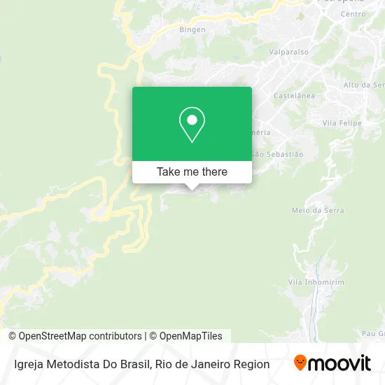 Igreja Metodista Do Brasil map