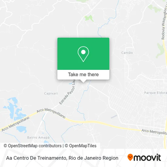 Aa Centro De Treinamento map
