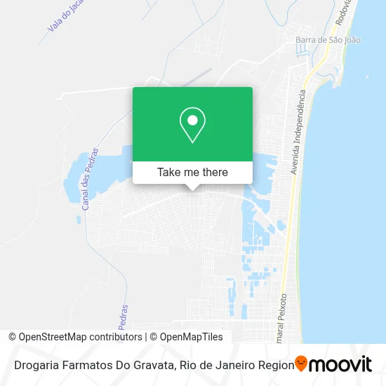 Drogaria Farmatos Do Gravata map