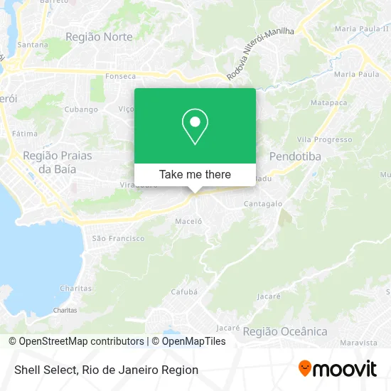 Shell Select map