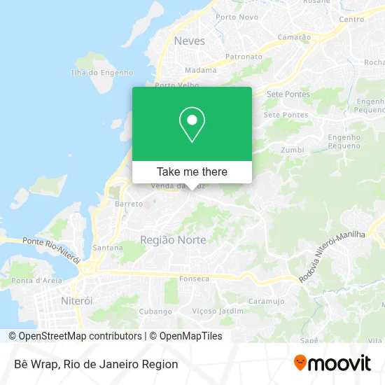 Bê Wrap map